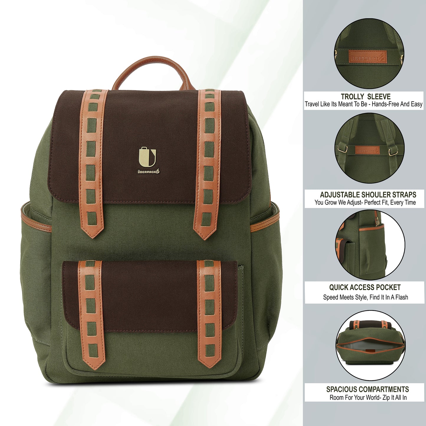 Vibe Pack - Forest Ember | Backpack - Überpack