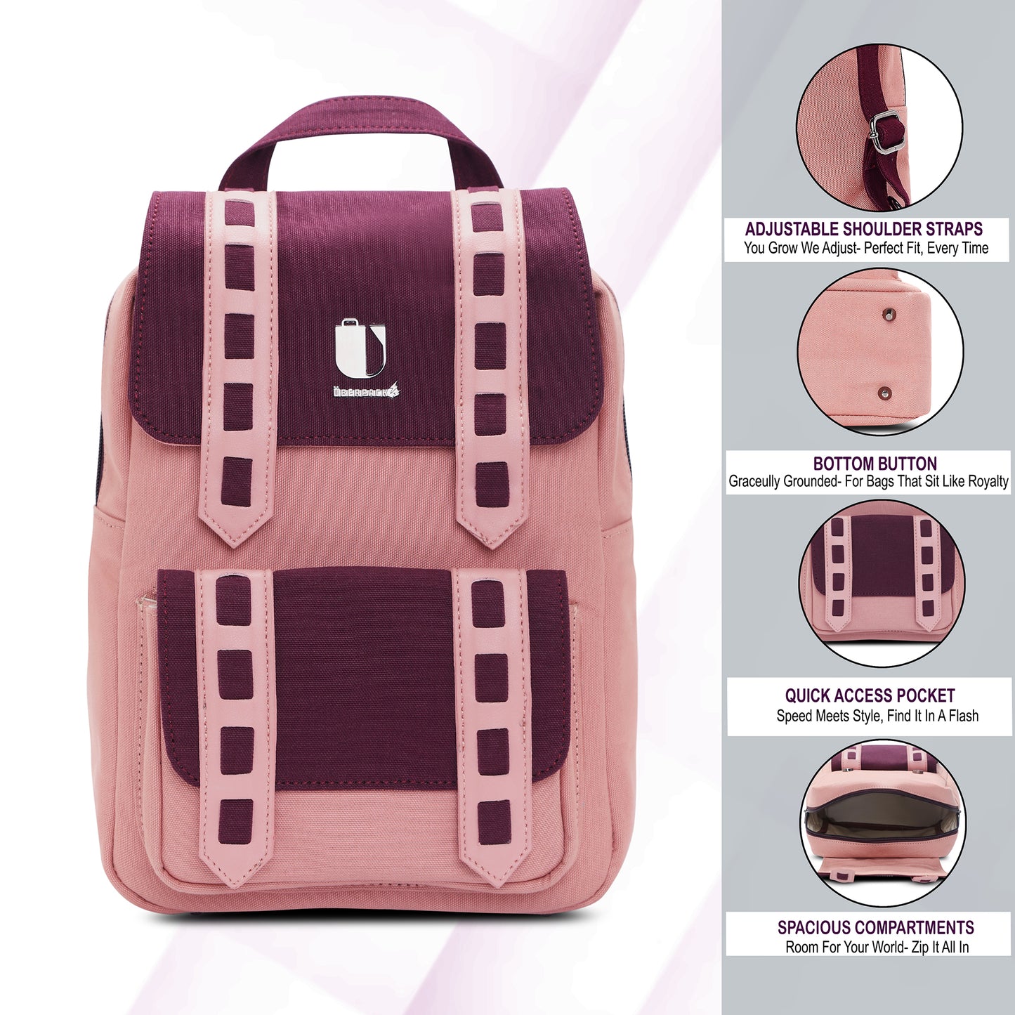 Pulse Pack - Sunset Bloom | Small Backpack / Sling Bag - Überpack