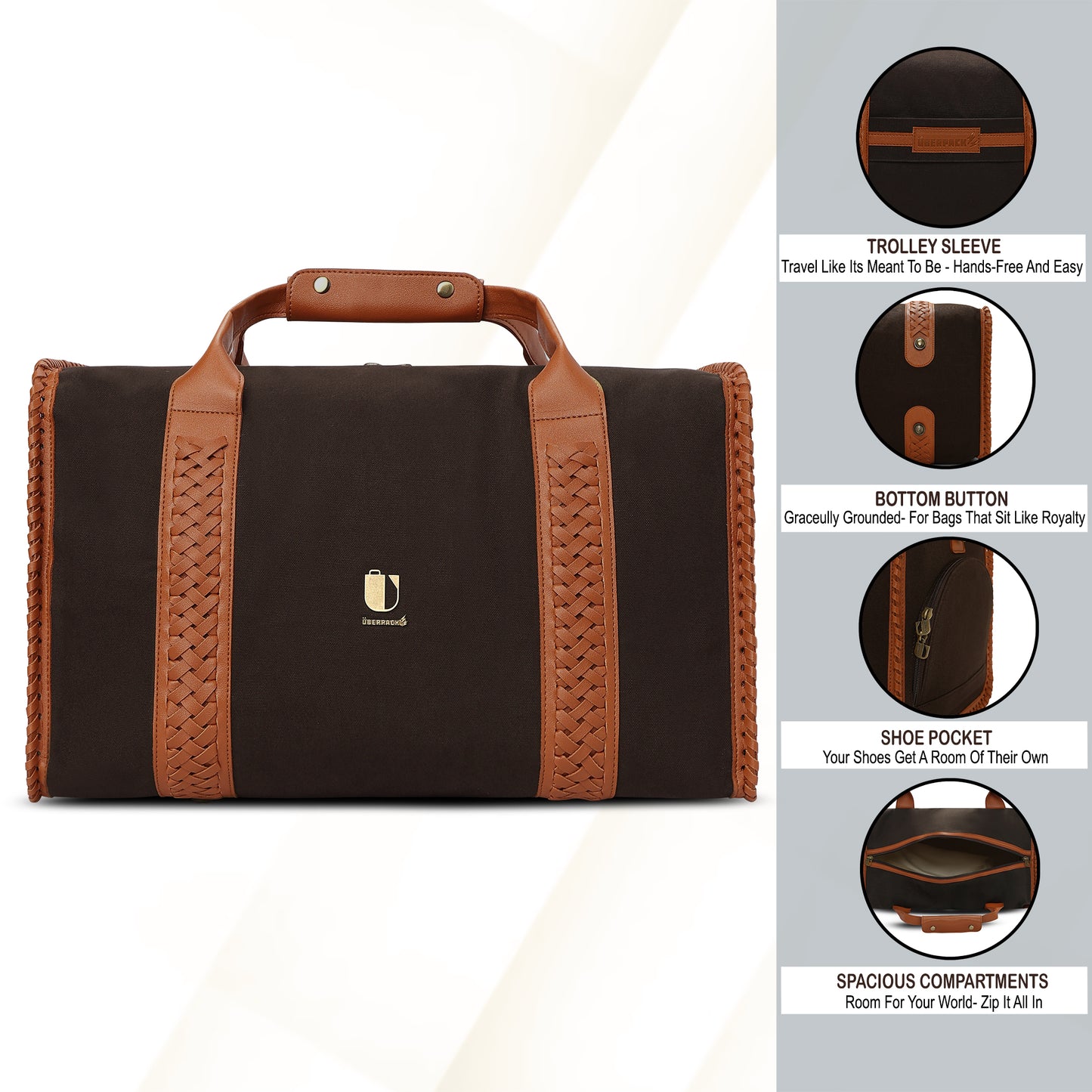 Criss Cruise - Cocoa Cross | Duffle Bag - Überpack