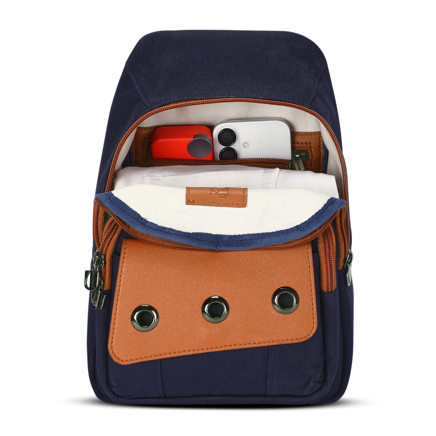 Vision Vibe - Midnight Gaze | Small Backpack / Convertible Crossbody