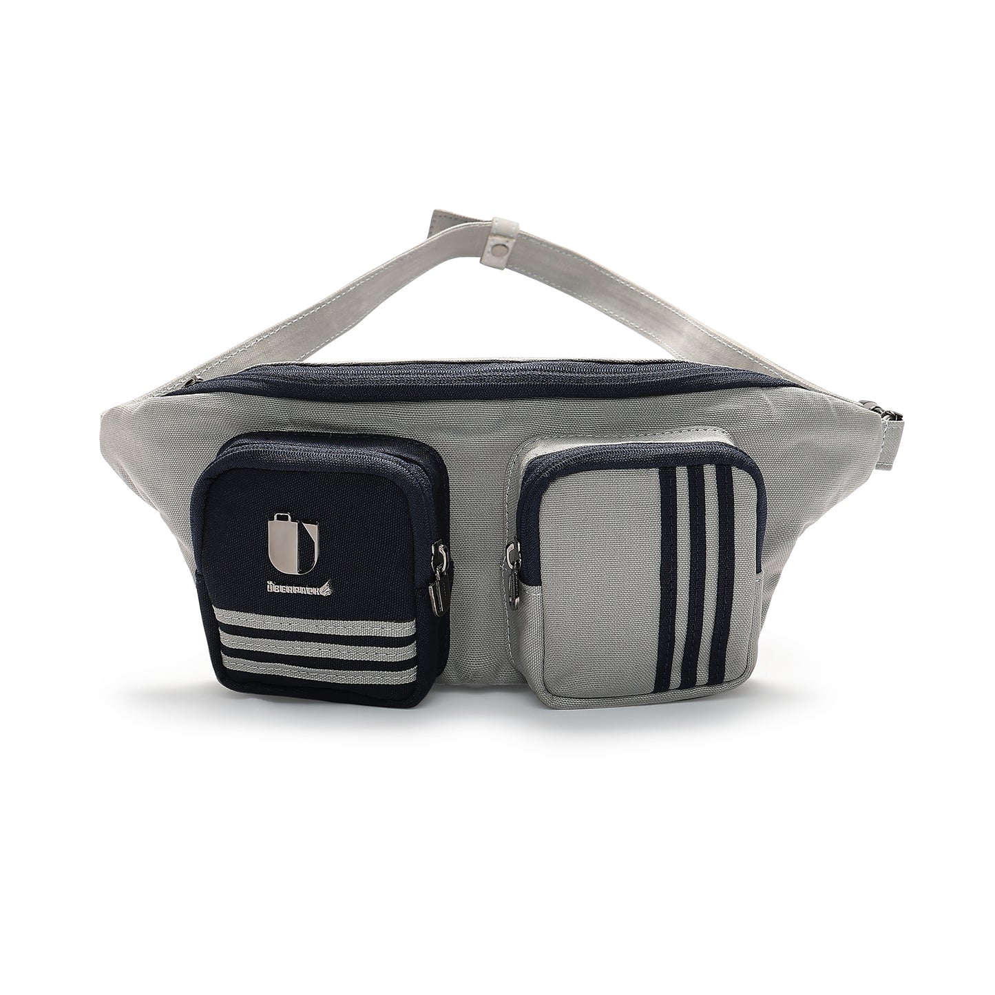 Duo Drift - Grey Glide | Waist Pouch / Belt Bag - Überpack