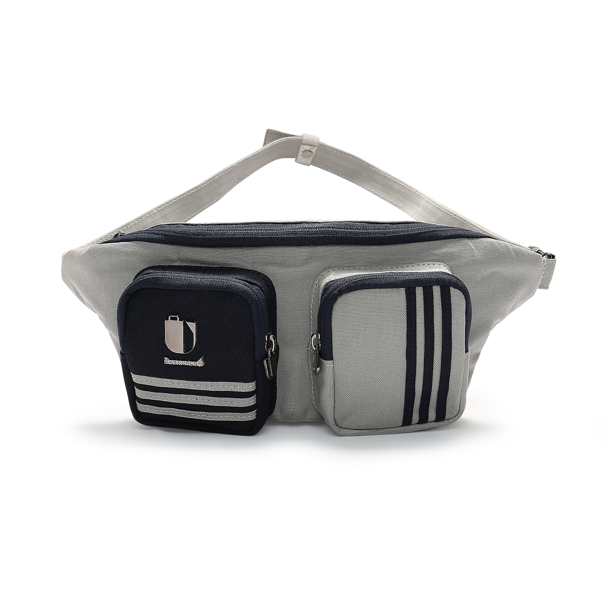 Duo Drift - Grey Glide | Waist Pouch / Belt Bag - Überpack