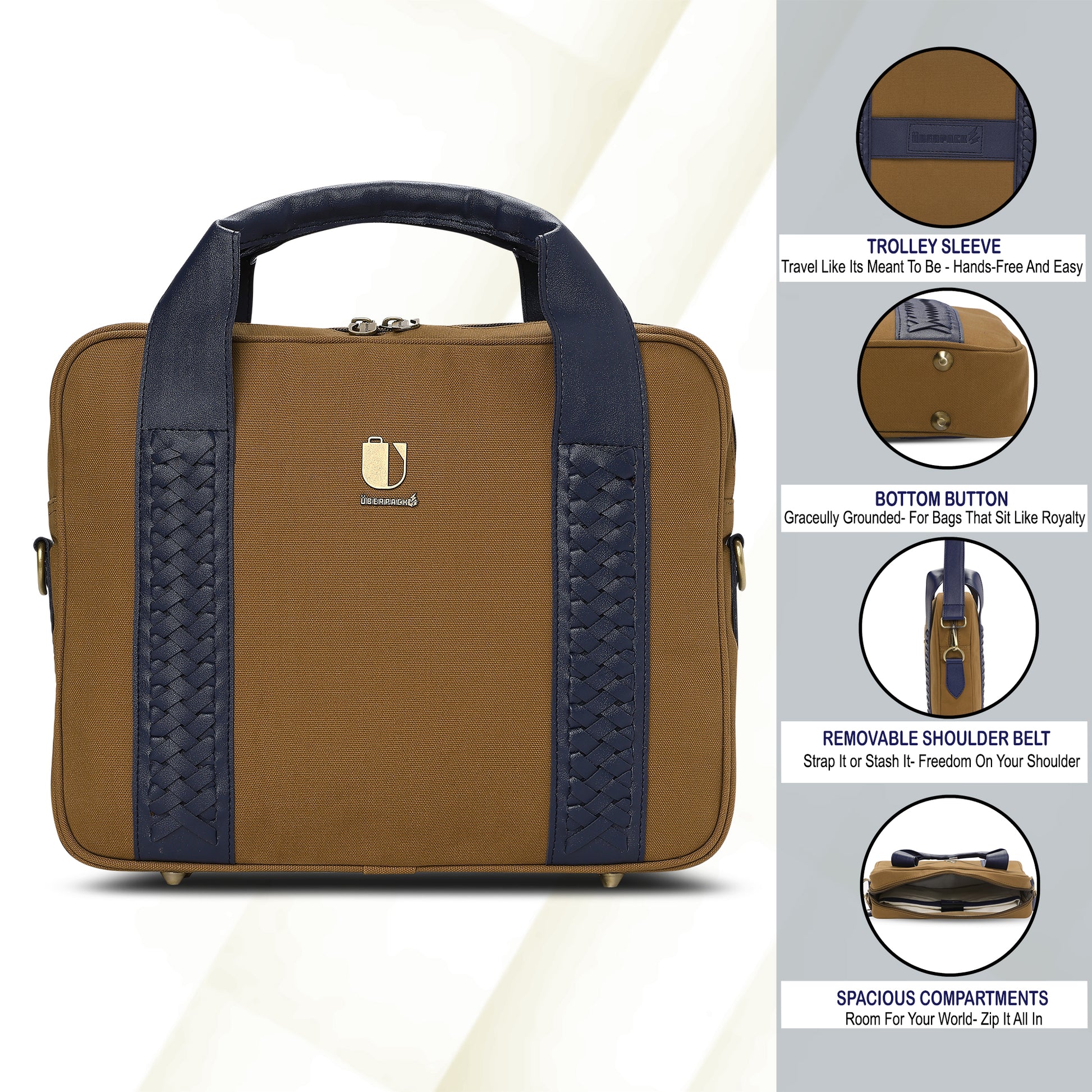 Cross Craft - Sahara Sky | Laptop Bag / Messenger Bag - Überpack