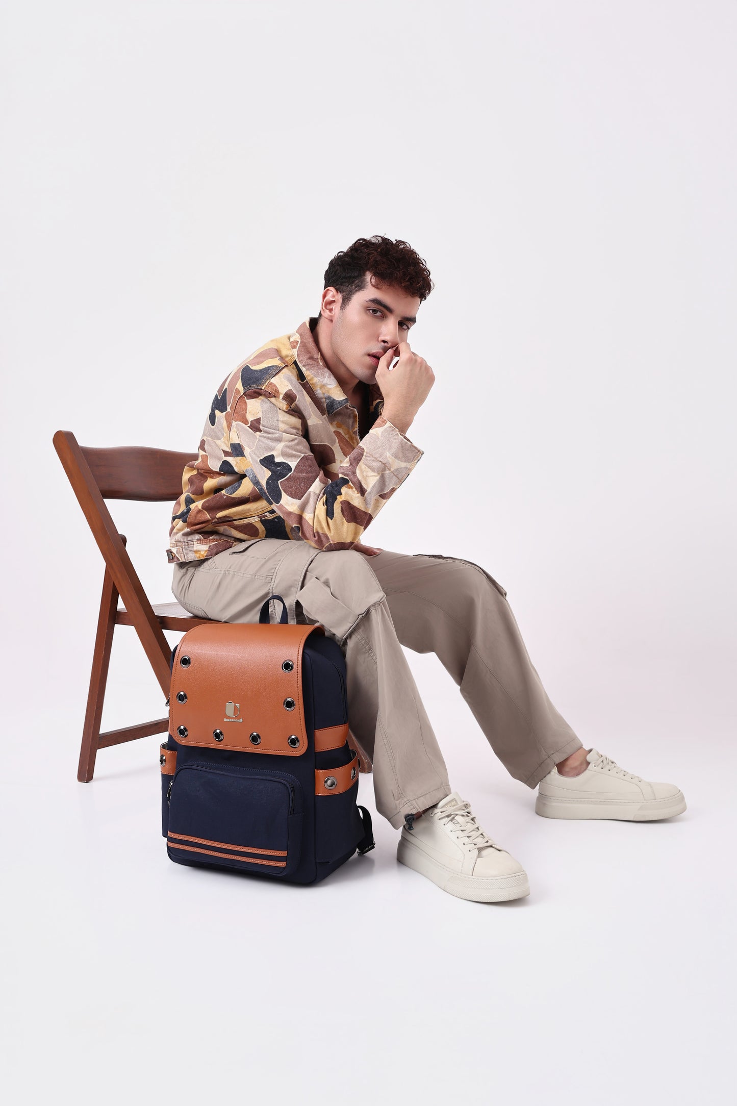 Eyelet Echo - Navy Nexus | Backpack - Überpack