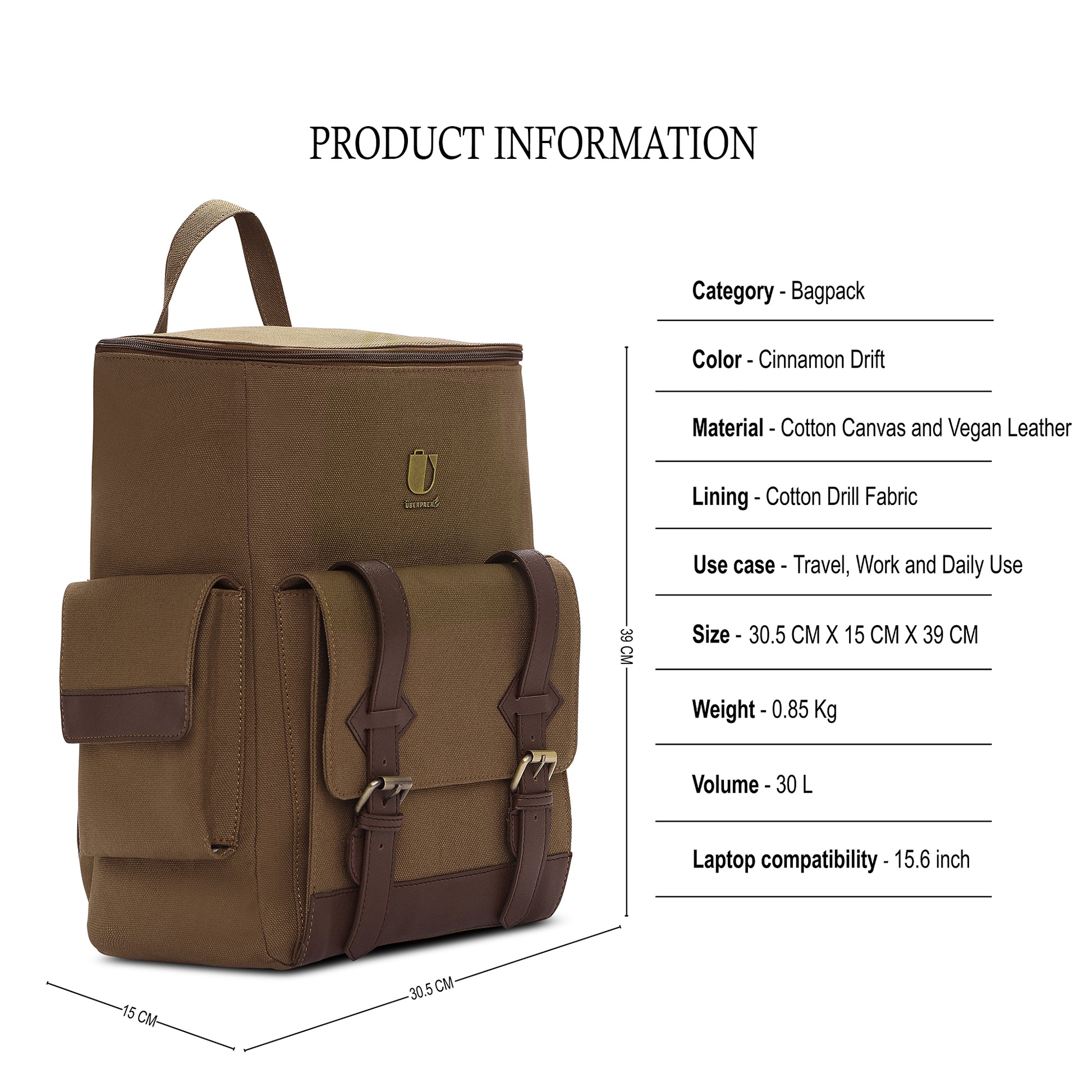 Balance Pack - Cinnamon Drift | Backpack - Überpack