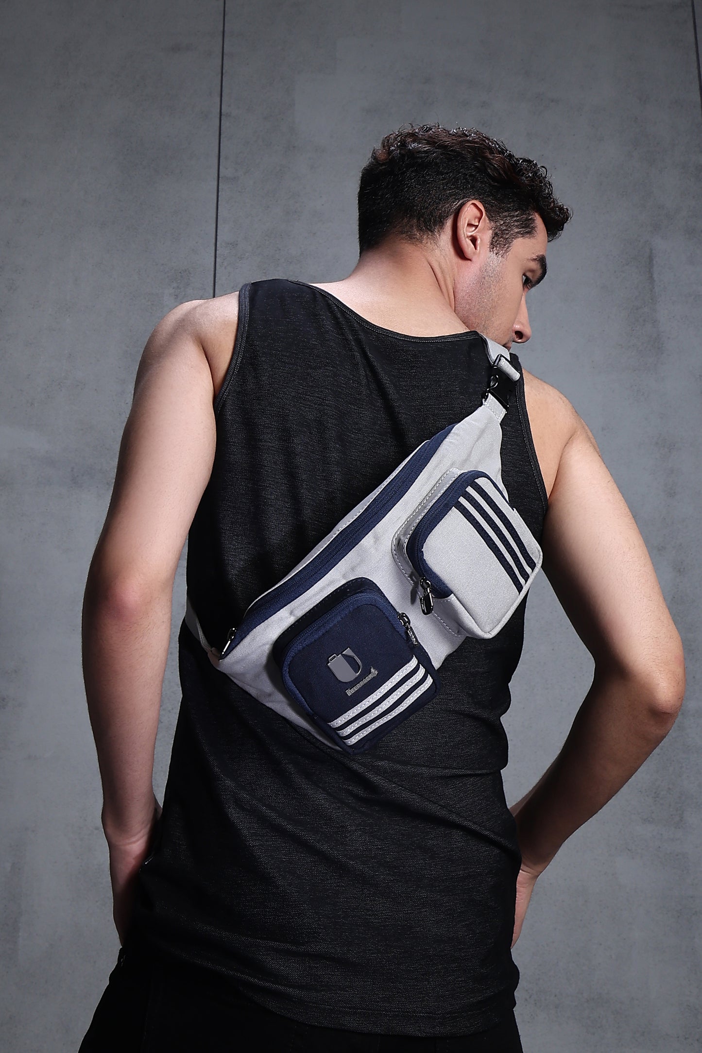 Duo Drift - Grey Glide | Waist Pouch / Belt Bag - Überpack