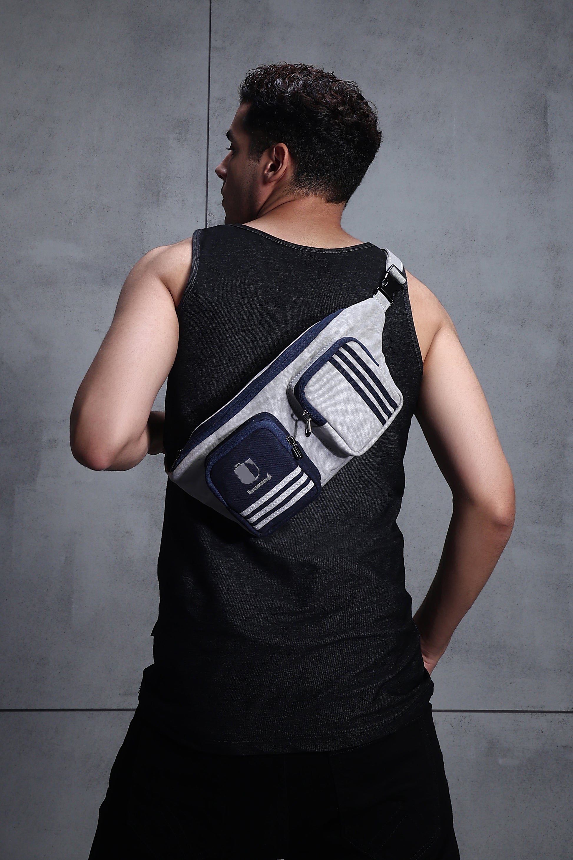 Duo Drift - Grey Glide | Waist Pouch / Belt Bag - Überpack