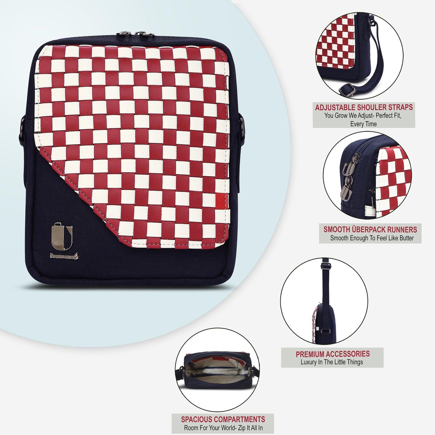 Mat Muse - Midnight Mosaic | Sling Bag - Überpack