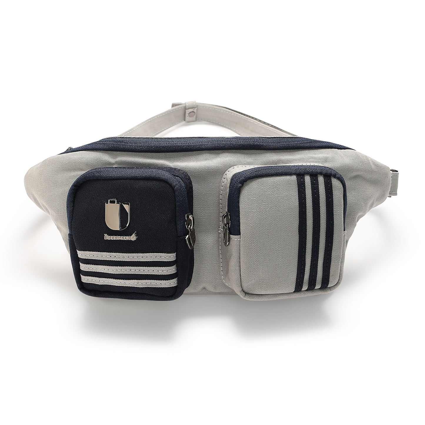 Duo Drift - Grey Glide | Waist Pouch / Belt Bag - Überpack