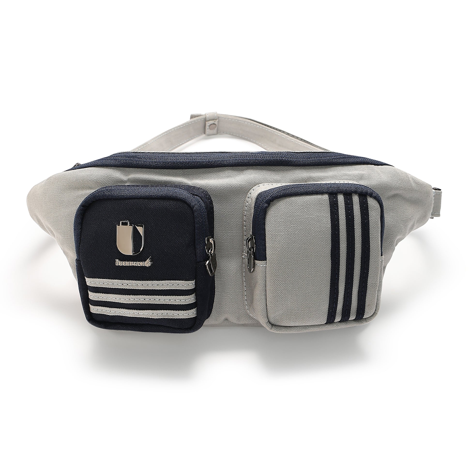 Duo Drift - Grey Glide | Waist Pouch / Belt Bag - Überpack