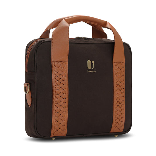 Cross Craft - Mocha Matrix | Laptop Bag / Messenger Bag