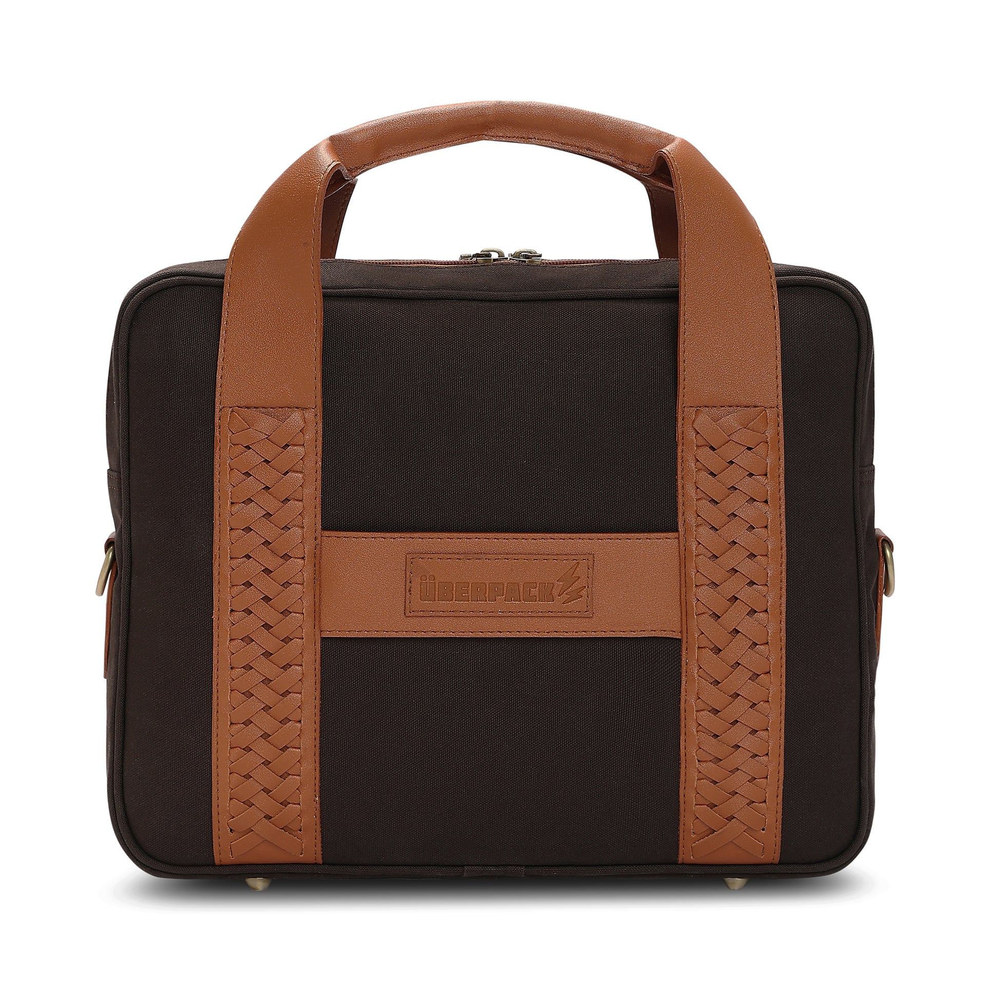 Cross Craft - Mocha Matrix | Laptop Bag / Messenger Bag - Überpack