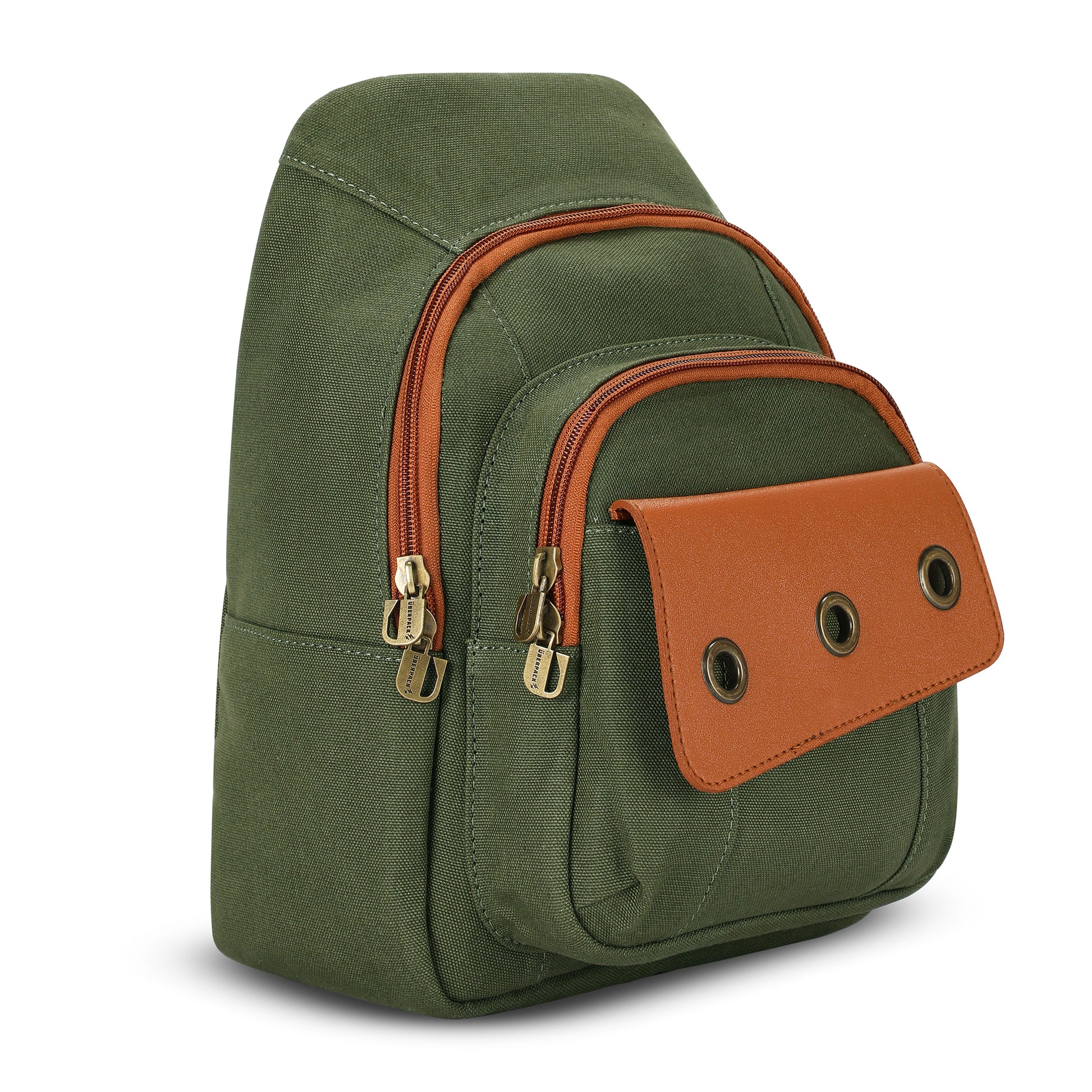 Vision Vibe - Verdant Vision | Small Backpack / Convertible Crossbody - Überpack