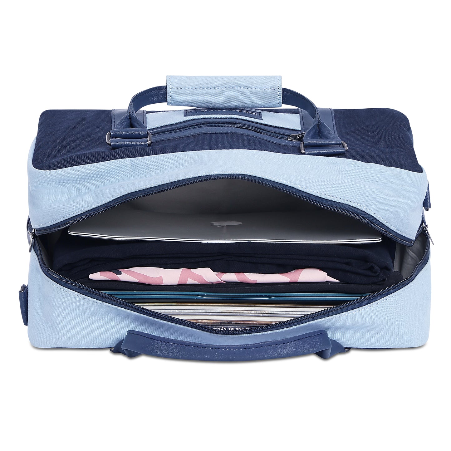 Contrast Cruise -  Blue Bolt | Small Duffle Bag - Überpack