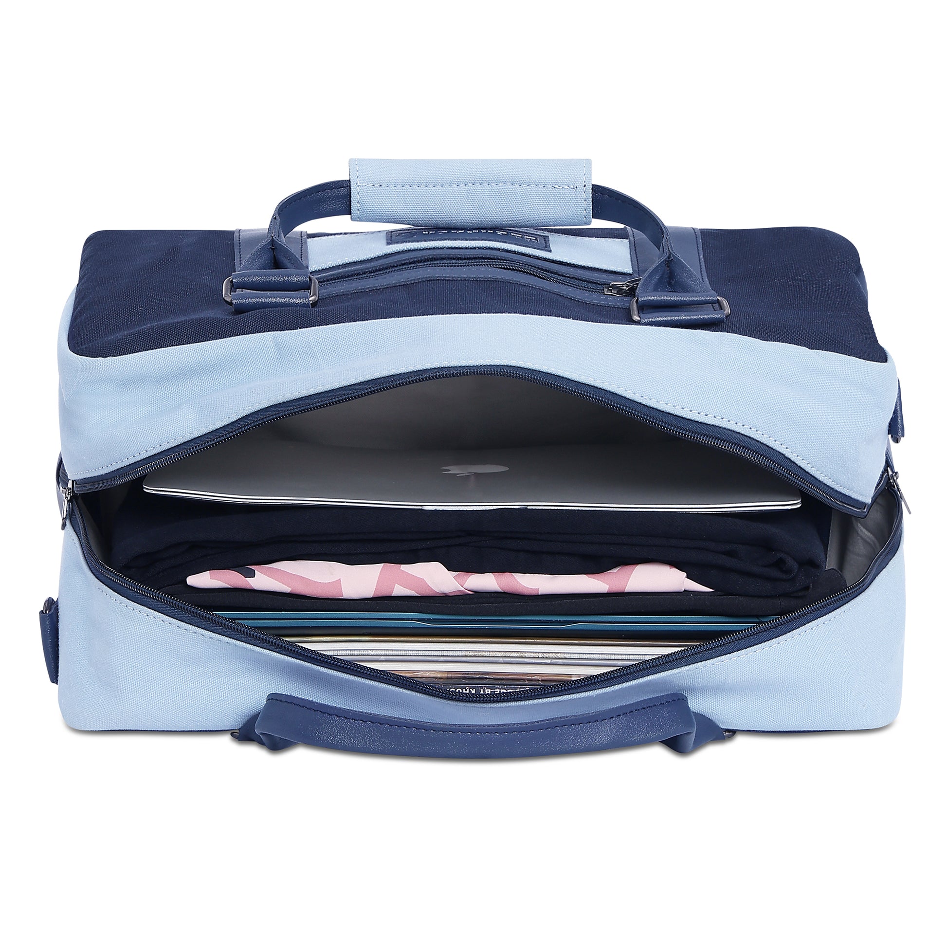 Contrast Cruise -  Blue Bolt | Small Duffle Bag - Überpack