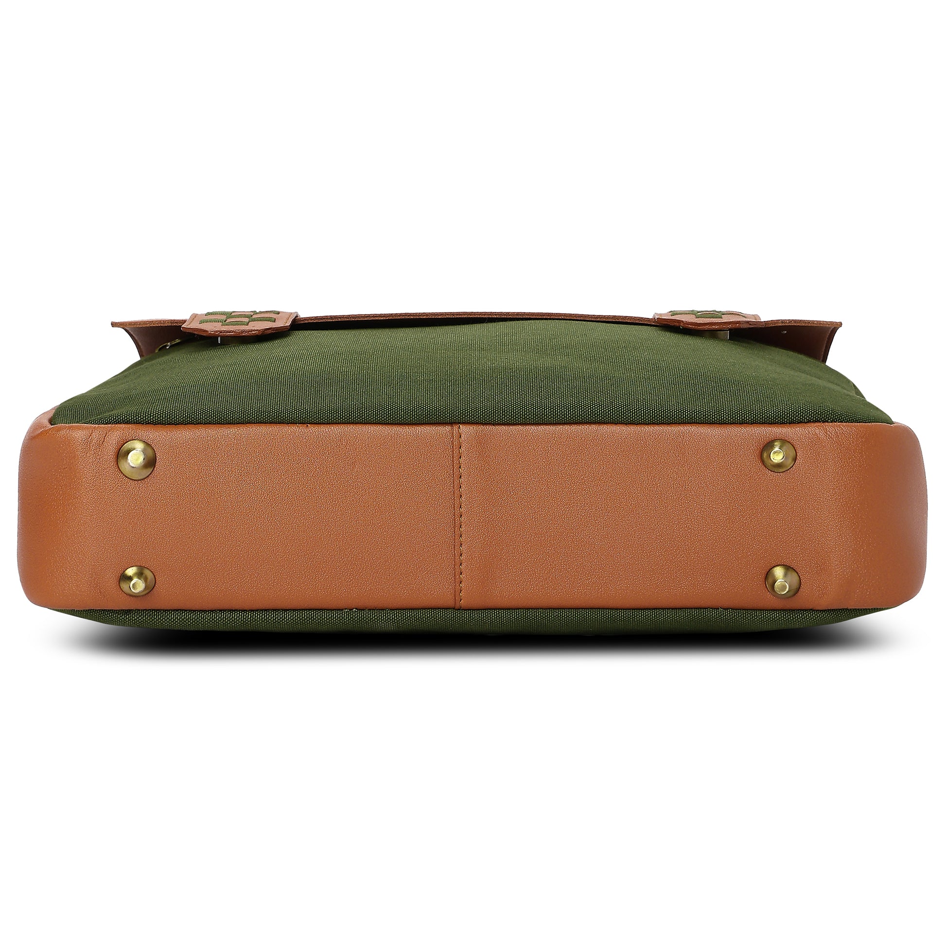 Soul Weave - Olive Green Meadow | Laptop Bag / Messenger Bag - Überpack