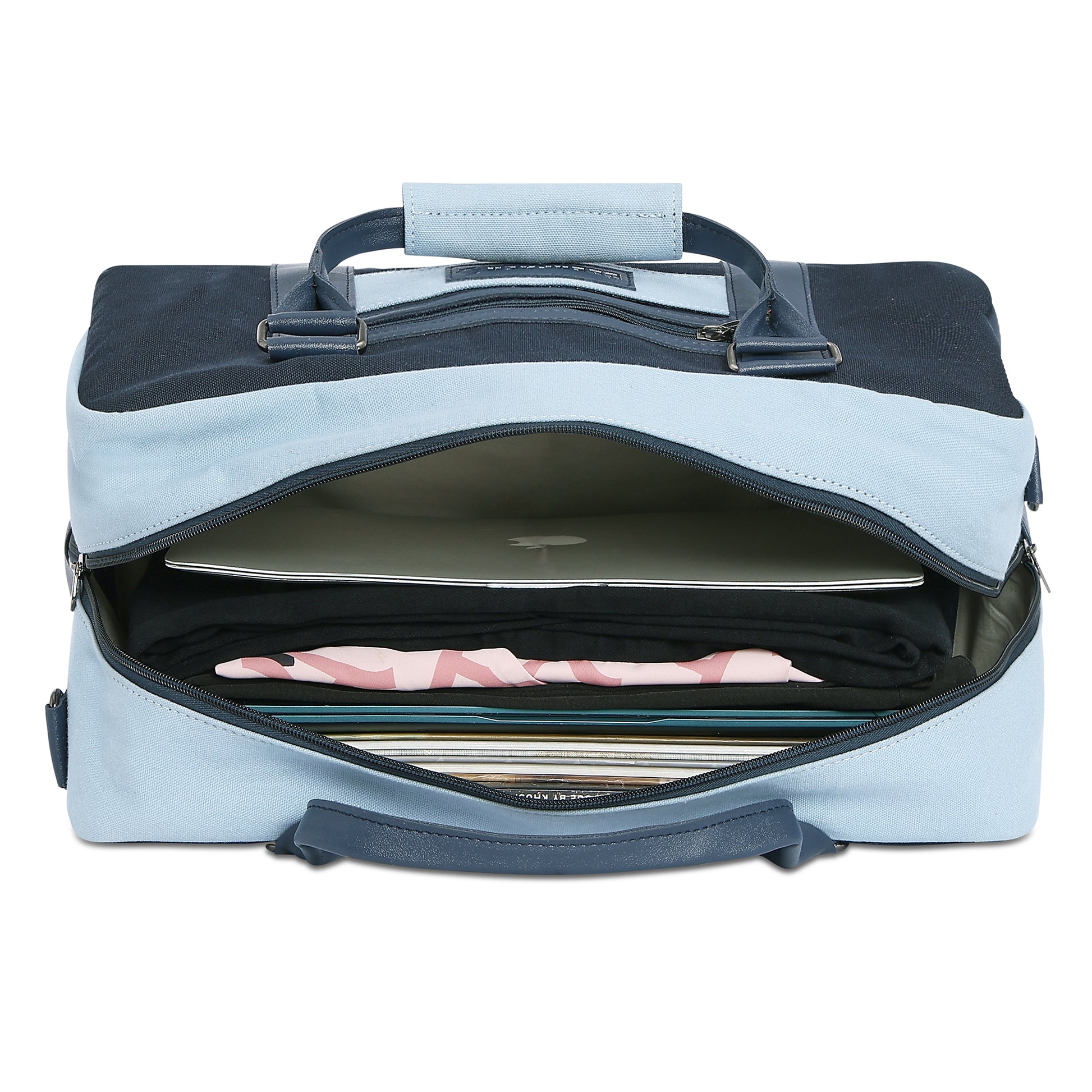 Contrast Cruise -  Blue Bolt | Small Duffle Bag - Überpack