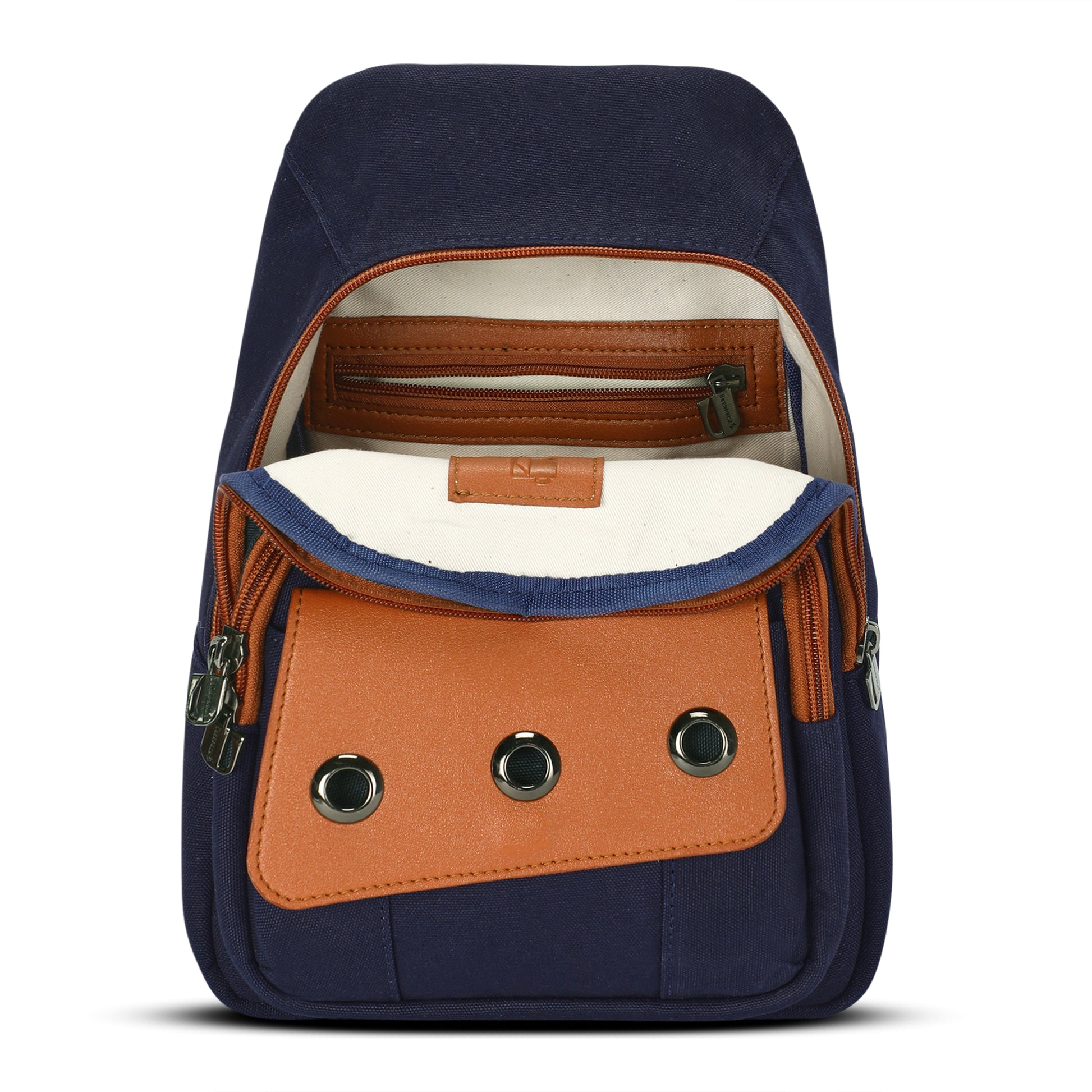 Vision Vibe - Midnight Gaze | Small Backpack / Convertible Crossbody - Überpack