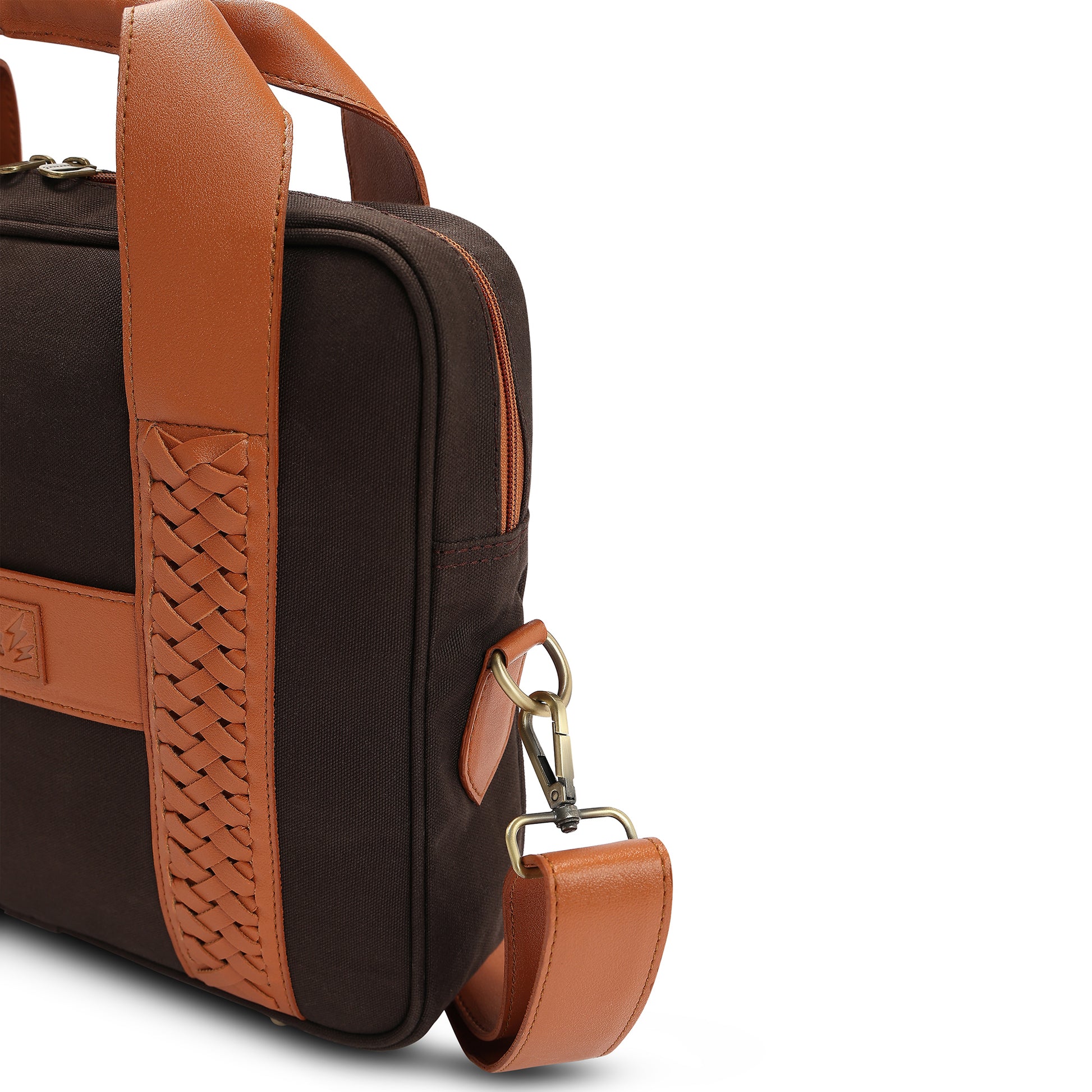 Cross Craft - Mocha Matrix | Laptop Bag / Messenger Bag - Überpack