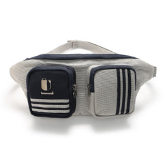 Duo Drift - Grey Glide | Waist Pouch / Belt Bag