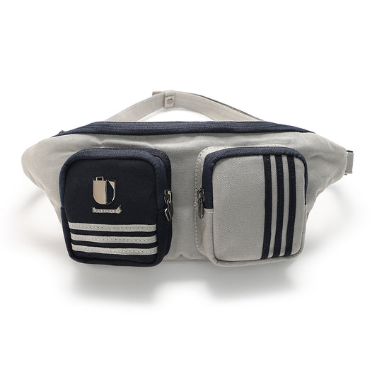 Duo Drift - Grey Glide | Waist Pouch / Belt Bag