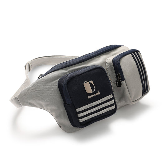 Duo Drift - Grey Glide | Waist Pouch / Belt Bag