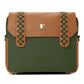 Soul Weave - Olive Green Meadow | Laptop Bag / Messenger Bag